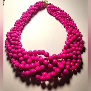 Beaded Y2K Chunky statement necklace 🩷